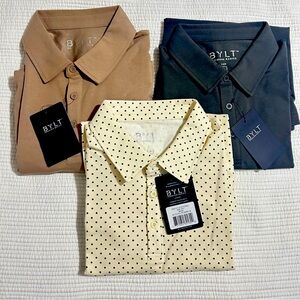 3 new BYLT Premium : LUX Polo